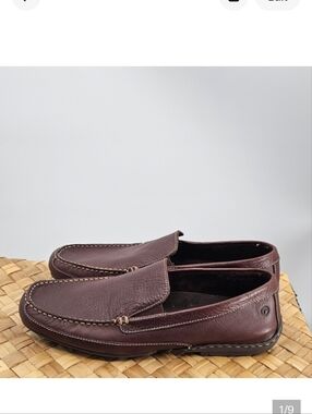 Rockport Brown Leather Loafers Size 11.5